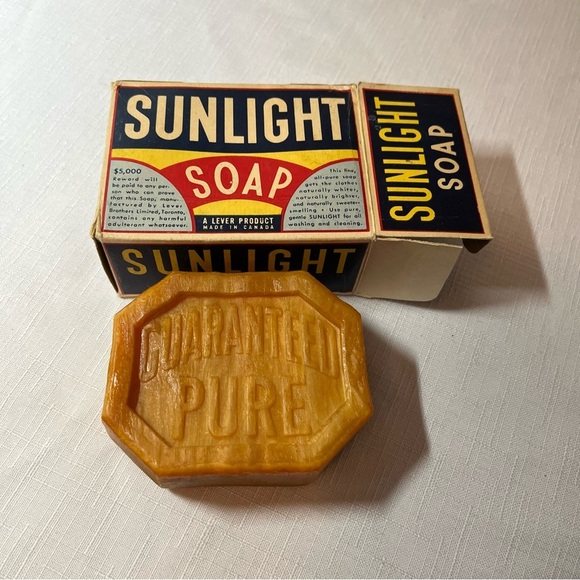 Sunlight Soap with Original Box. Vintage - Picture 5 of 9